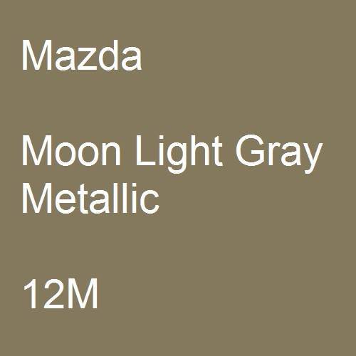 Mazda, Moon Light Gray Metallic, 12M.